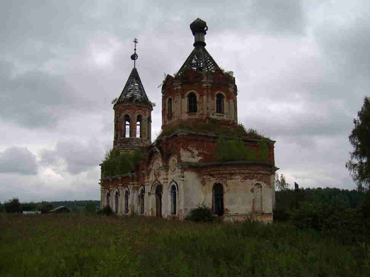 Заборовье. Церковь Троицы Живоначальной. фасады