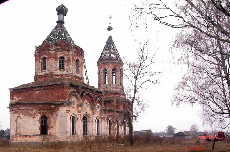 Церковь Троицы Живоначальной, Заборовье (Калининский район, Тверская область). фасады