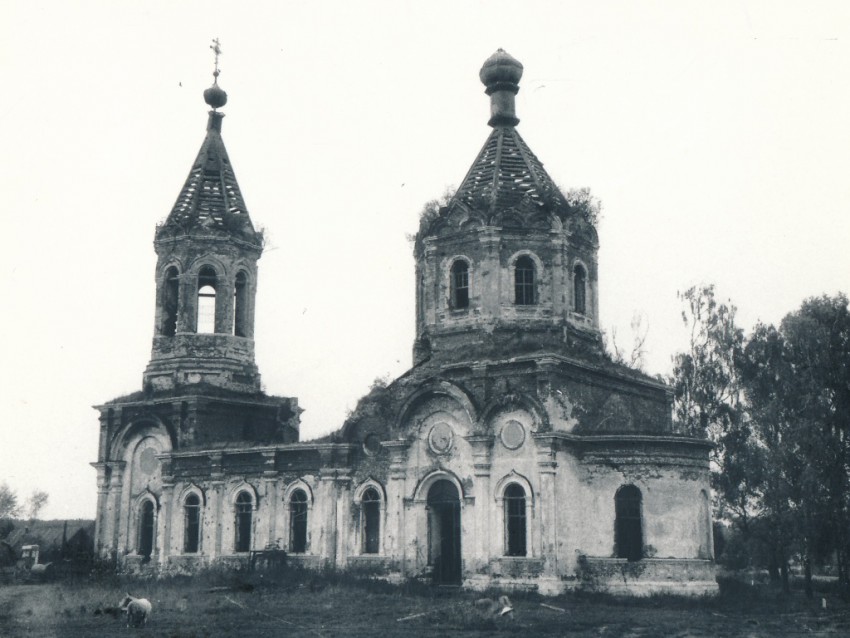 Церковь Троицы Живоначальной, Заборовье (Калининский район, Тверская область). фасады