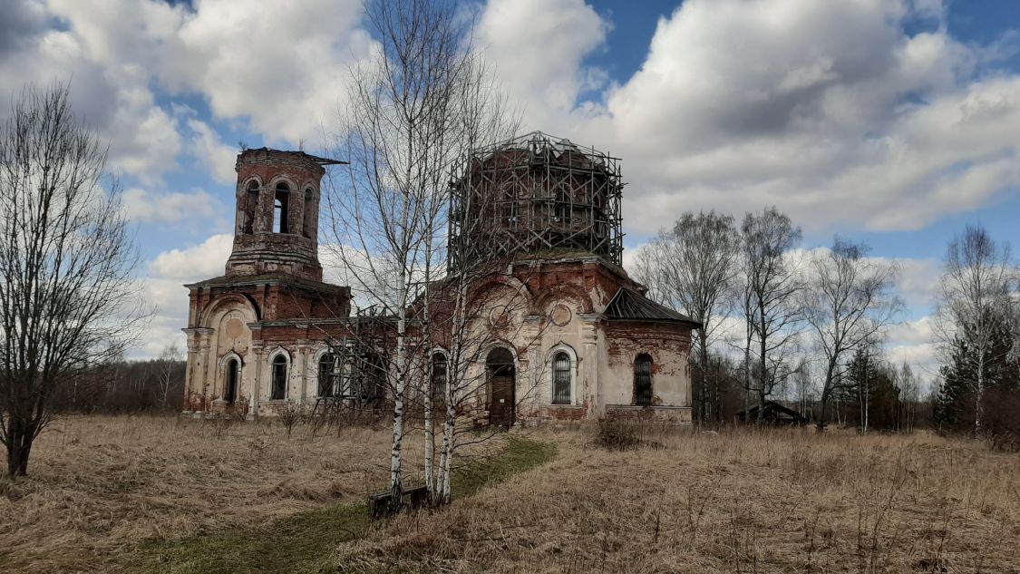 Церковь Троицы Живоначальной, Заборовье (Калининский район, Тверская область). фасады