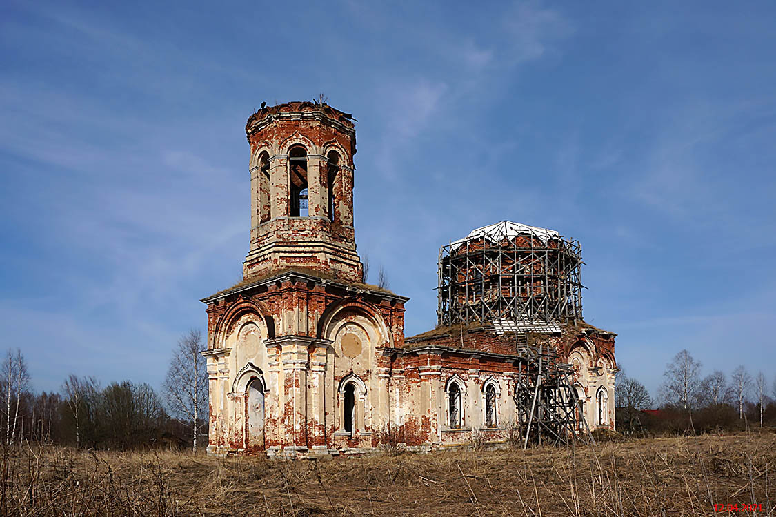 Церковь Троицы Живоначальной, Заборовье (Калининский район, Тверская область). фасады