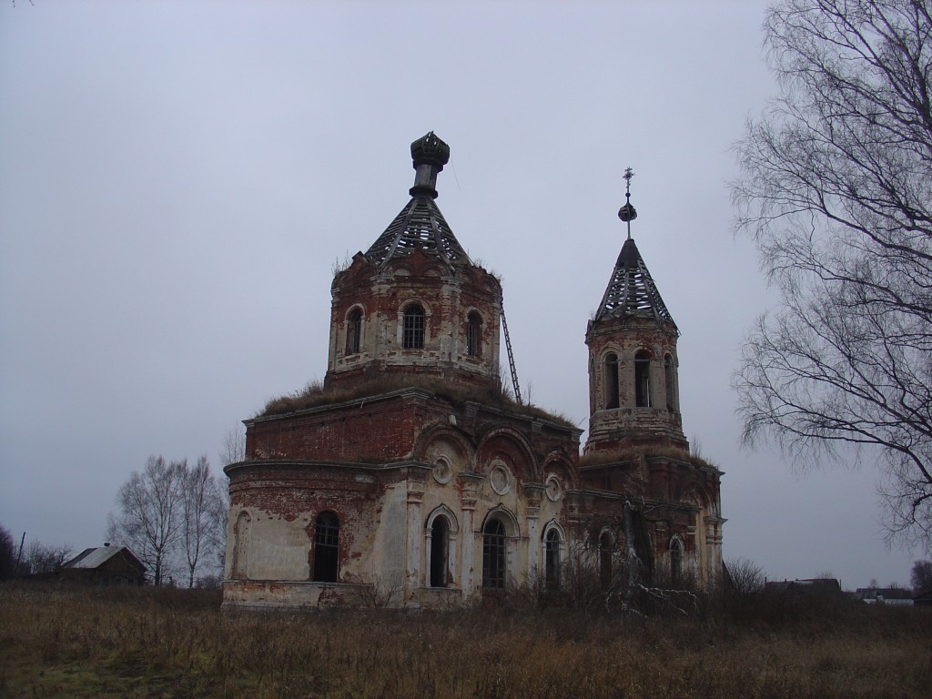 Церковь Троицы Живоначальной, Заборовье (Калининский район, Тверская область). фасады