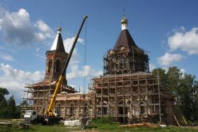 Заборовье. Церковь Троицы Живоначальной