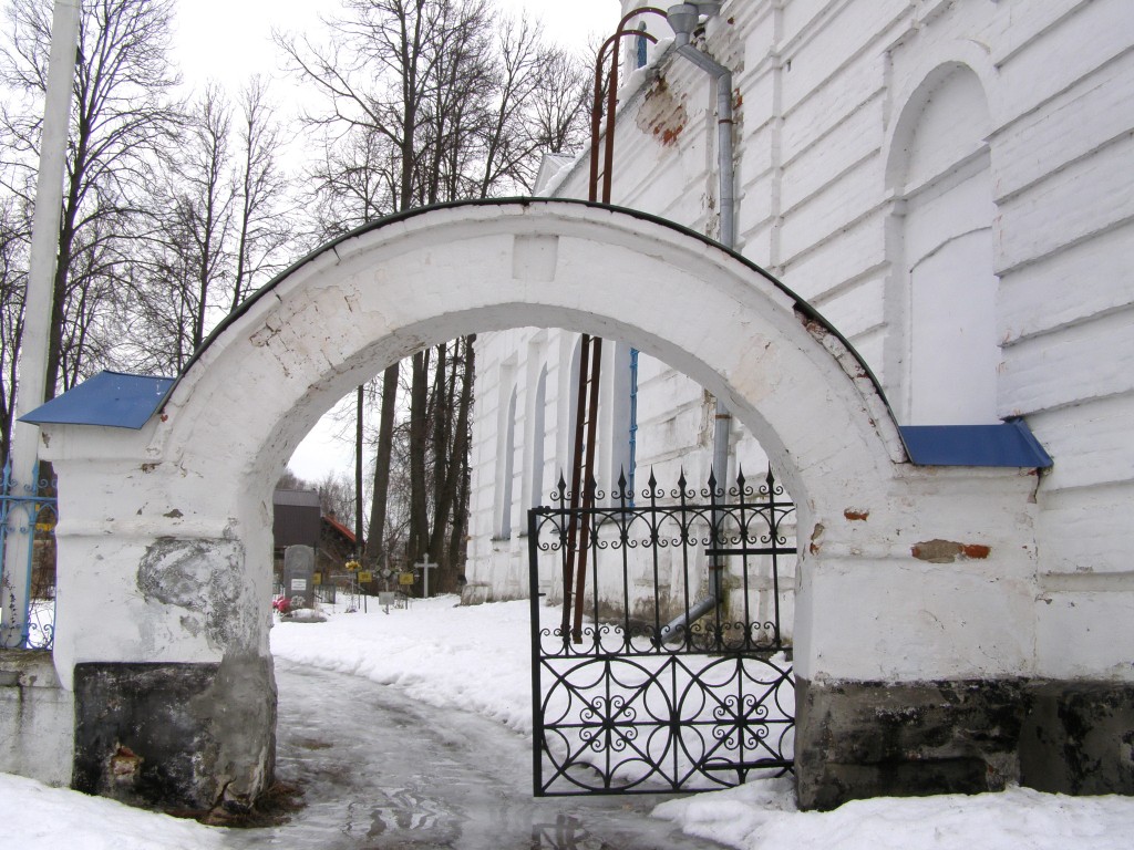 Костерёво. Церковь Воздвижения Креста Господня. дополнительная информация, Костерево. Церковь Воздвижения Креста Господня. Часть ограды