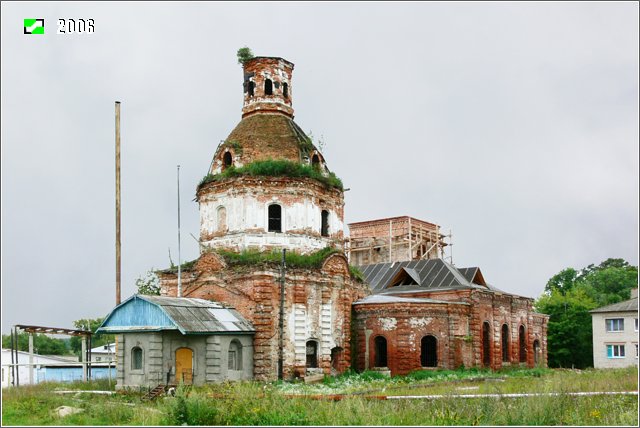 Церковь Иерусалимской иконы Божией Матери, Воспушка (Петушинский район, Владимирская область). дополнительная информация, Вид церкви с северо-востока