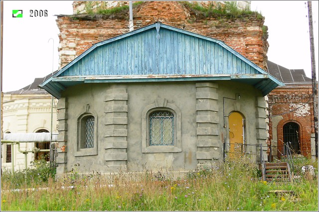 Церковь Иерусалимской иконы Божией Матери, Воспушка (Петушинский район, Владимирская область). дополнительная информация, Апсида, вид с востока