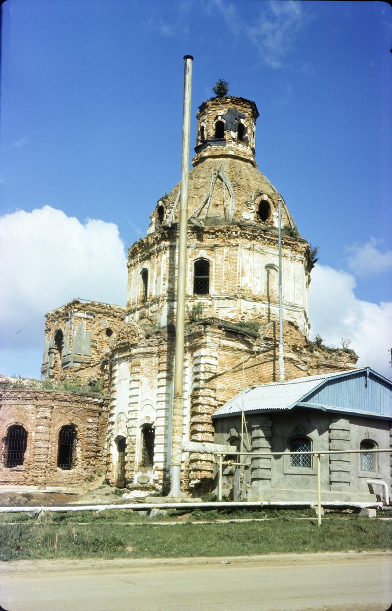 фасады. Церковь Иерусалимской иконы Божией Матери, Воспушка (Петушинский район, Владимирская область)