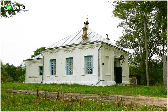 Церковь Троицы Живоначальной, Костино (Петушинский район, Владимирская область). фасады, Вид с северо-запада