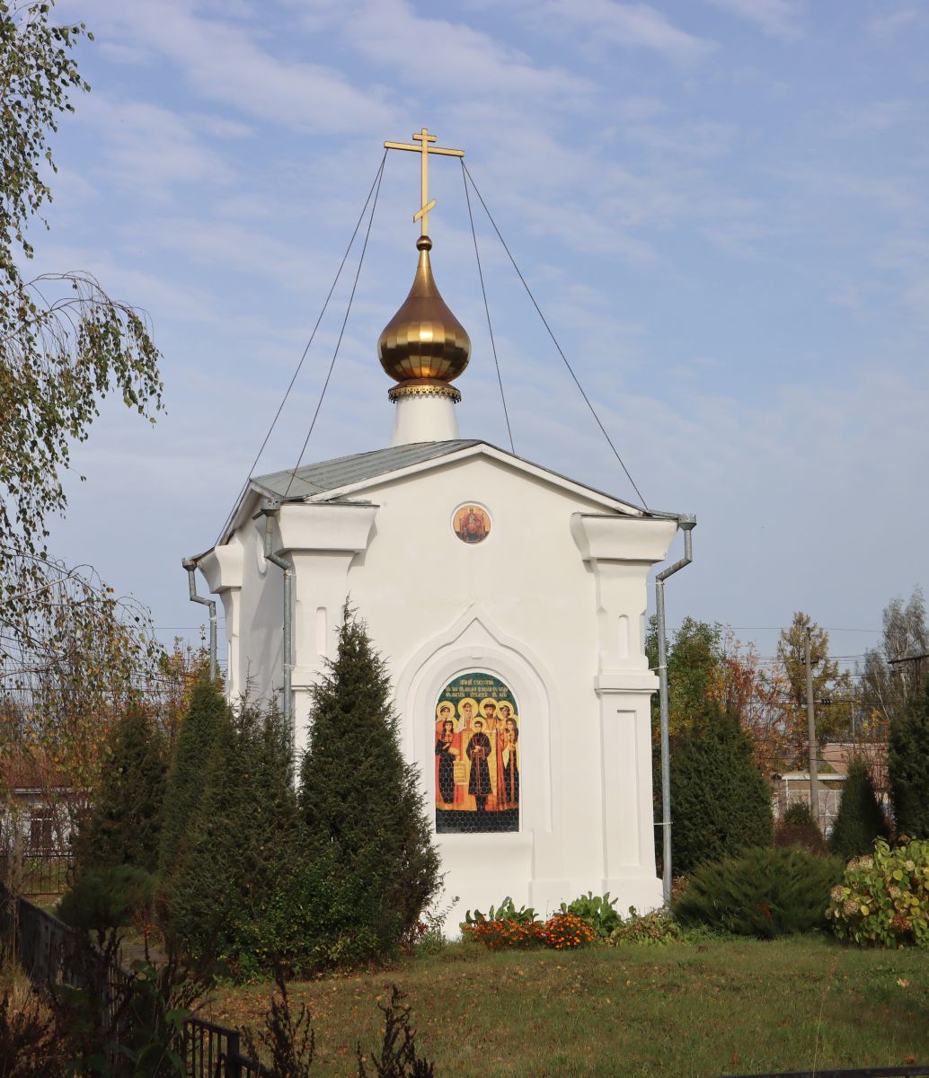 Часовня Николая и Александры, царственных страстотерпцев, Старое Перепечино (Петушинский район, Владимирская область). фасады, Вид с юго-востока