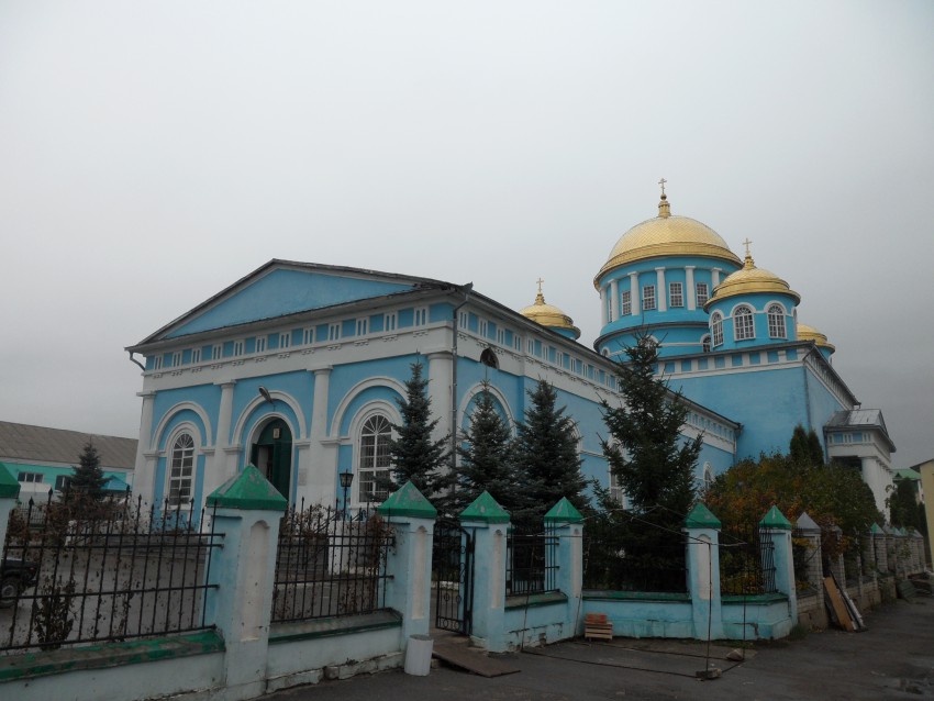 Кафедральный собор Казанской иконы Божией Матери, Лебедянь (Лебедянский район, Липецкая область). фасады