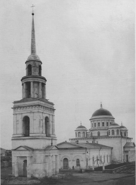 Кафедральный собор Казанской иконы Божией Матери, Лебедянь (Лебедянский район, Липецкая область). архивная фотография, фото с сайта http://www.lipland.ru/?p=411