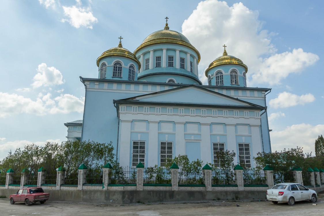 Лебедянь. Кафедральный собор Казанской иконы Божией Матери. фасады, Вид с востока