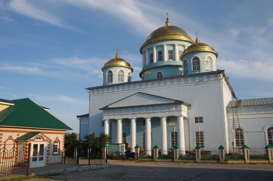 Лебедянь. Кафедральный собор Казанской иконы Божией Матери. фасады