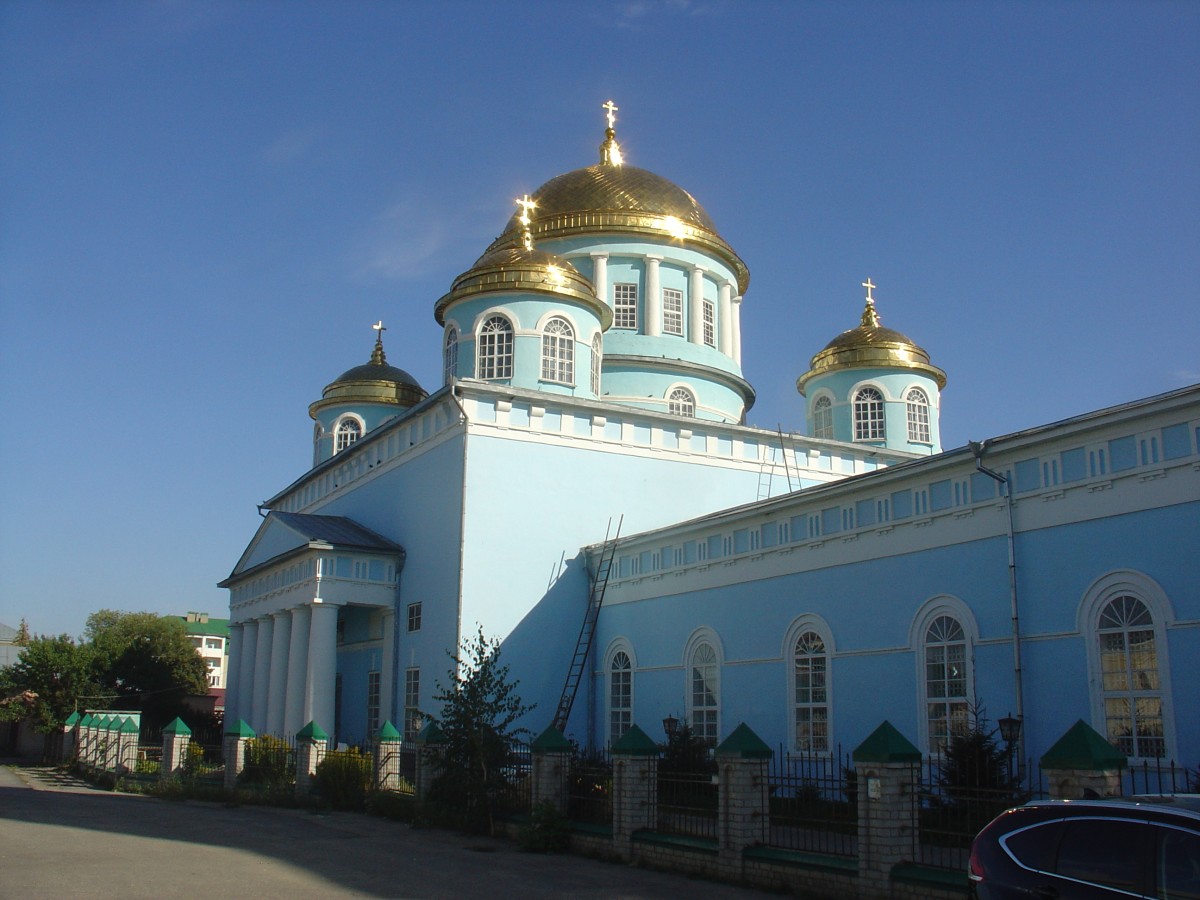 Кафедральный собор Казанской иконы Божией Матери, Лебедянь (Лебедянский район, Липецкая область). фасады