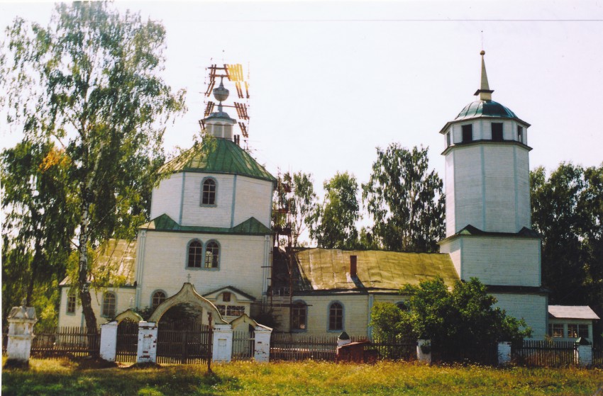 Сынтул. Церковь Покрова Пресвятой Богородицы. фасады