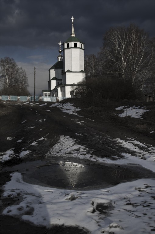 Сынтул. Церковь Покрова Пресвятой Богородицы. фасады