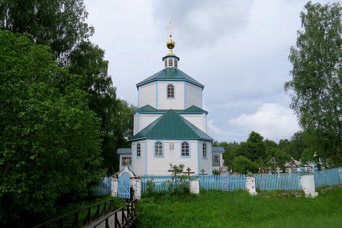 фасады. Церковь Покрова Пресвятой Богородицы, Сынтул (Касимовский район и г. Касимов, Рязанская область)