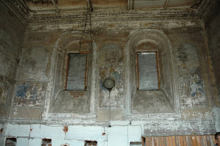 Коломна. Церковь Никиты мученика. интерьер и убранство, Сохранившиеся росписи под куполом