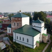 Церковь Никиты мученика, С высоты вид с СВ<br>, Коломна, Коломенский городской округ, Московская область