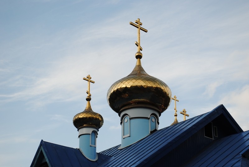 Церковь Успения Пресвятой Богородицы, Новосибирск (Новосибирск, город, Новосибирская область). архитектурные детали, Купола.