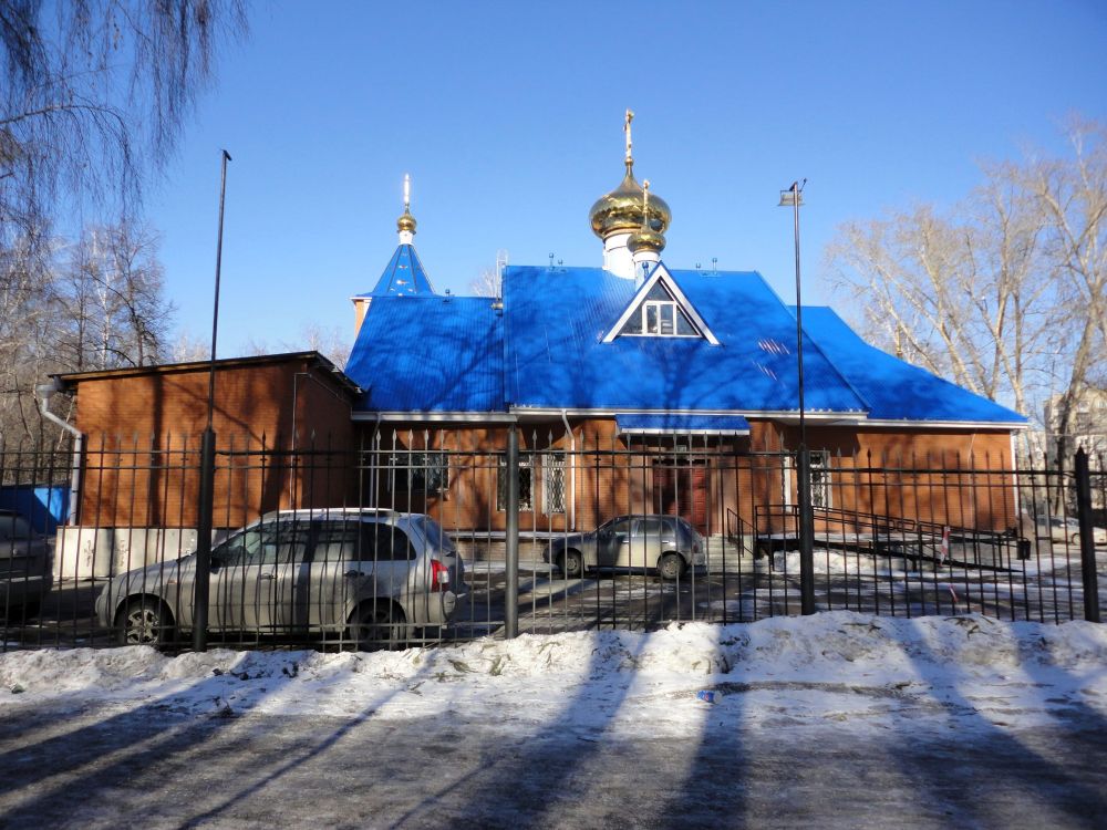 Церковь Успения Пресвятой Богородицы, Новосибирск (Новосибирск, город, Новосибирская область). фасады, Юго-восточная сторона