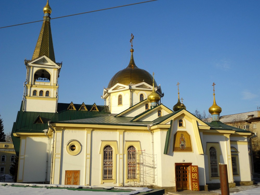 Новосибирск. Кафедральный собор Вознесения Господня. фасады, Южная сторона собора