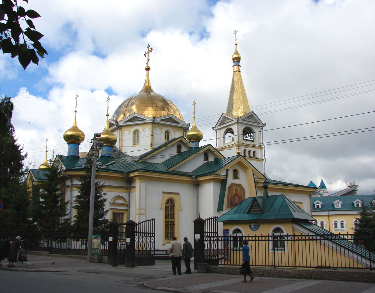 Кафедральный собор Вознесения Господня, Новосибирск (Новосибирск, город, Новосибирская область). фасады