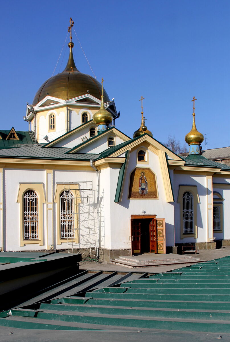 Кафедральный собор Вознесения Господня, Новосибирск (Новосибирск, город, Новосибирская область). архитектурные детали