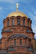 Собор Александра Невского, Основной объём собора. Вид с востока<br>, Новосибирск, Новосибирск, город, Новосибирская область