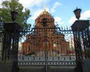 Собор Александра Невского, Западные ворота, вид со стороны улицы Советской<br>, Новосибирск, Новосибирск, город, Новосибирская область