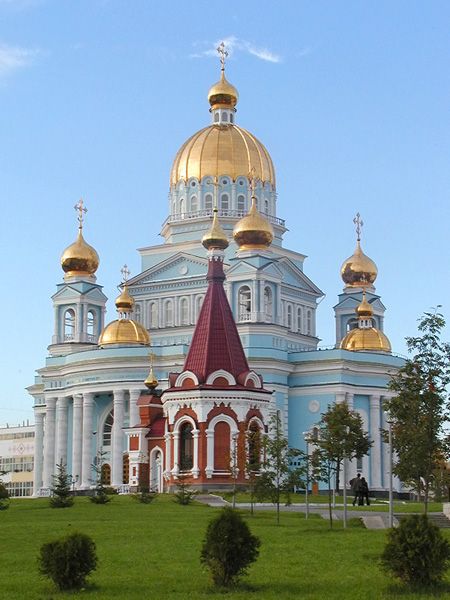 Феодора Ушакова, кафедральный собор, Саранск (Саранск, город, Республика Мордовия). фасады