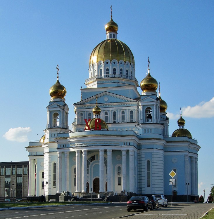 Саранск. Кафедральный собор Феодора Ушакова. фасады, южный фасад