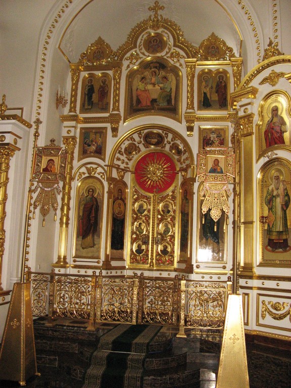 Феодора Ушакова, кафедральный собор, Саранск (Саранск, город, Республика Мордовия). интерьер и убранство, Придел Серафима Саровского