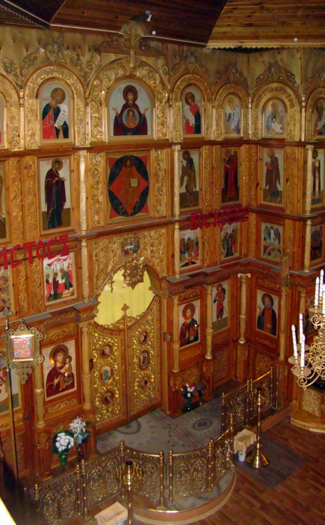Церковь Благовещения Пресвятой Богородицы в Дальнем Засвияжье, Ульяновск (Ульяновск, город, Ульяновская область). интерьер и убранство, Вид с хоров