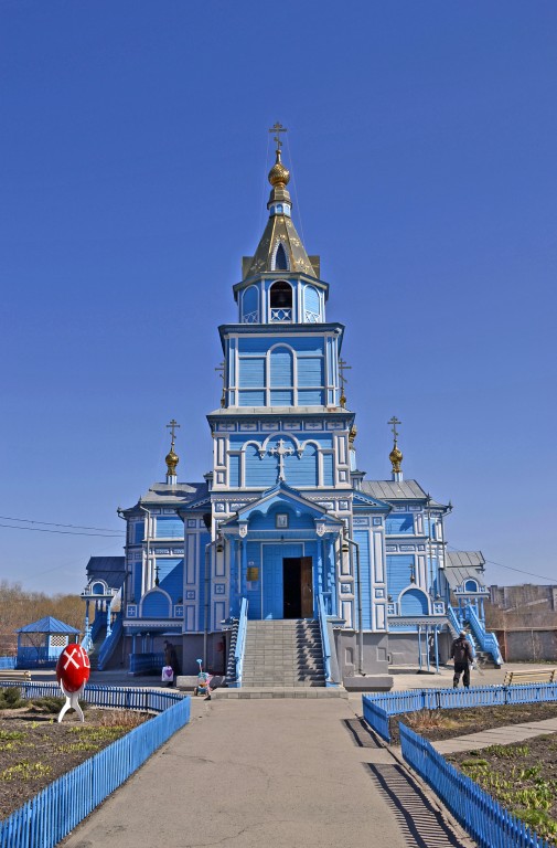 Церковь Благовещения Пресвятой Богородицы в Дальнем Засвияжье, Ульяновск (Ульяновск, город, Ульяновская область). фасады