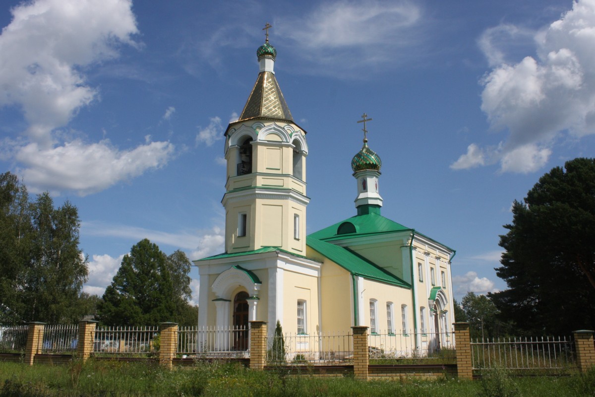 Новинки. Церковь Николая Чудотворца. фасады