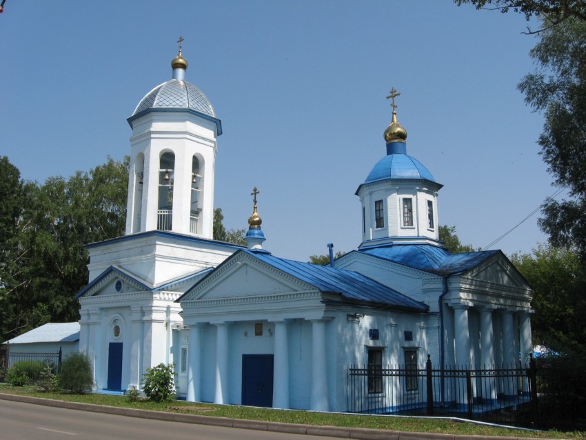 Церковь Успения Пресвятой Богородицы (Николая Чудотворца), Саранск (Саранск, город, Республика Мордовия). фасады
