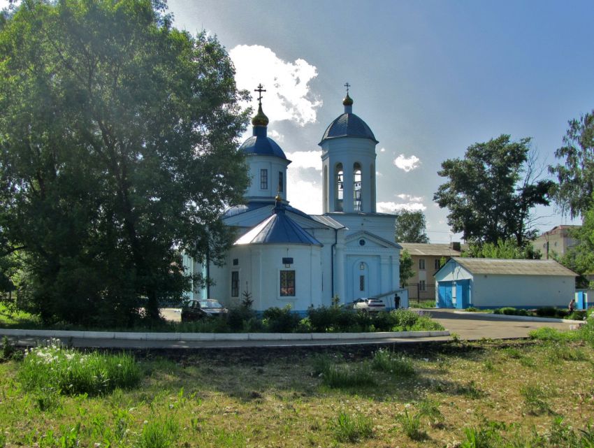 Церковь Успения Пресвятой Богородицы (Николая Чудотворца), Саранск (Саранск, город, Республика Мордовия). фасады, вид с востока