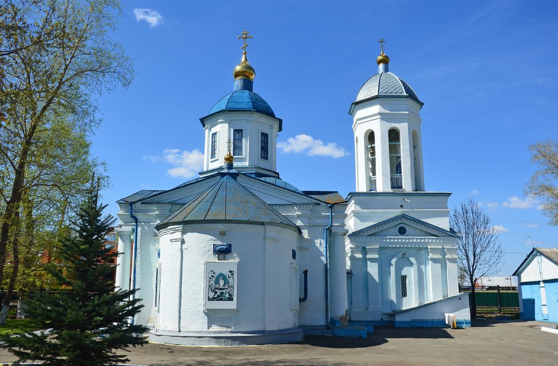 Церковь Успения Пресвятой Богородицы (Николая Чудотворца), Саранск (Саранск, город, Республика Мордовия). фасады