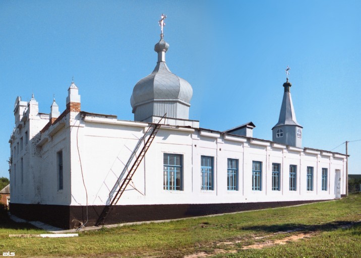 Церковь Иверской иконы Божией Матери, Белый Колодезь (Чугуевский район, Украина, Харьковская область). фасады
