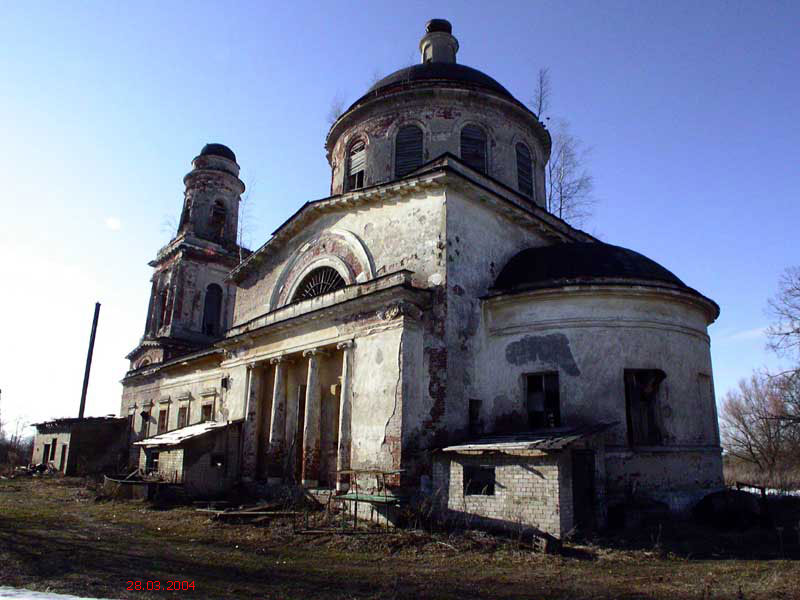 Церковь Рождества Христова, Рождество (Рамешковский район, Тверская область). фасады