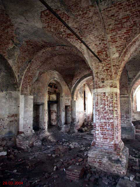 Церковь Смоленской иконы Божией Матери, Кушалино (Рамешковский район, Тверская область). интерьер и убранство