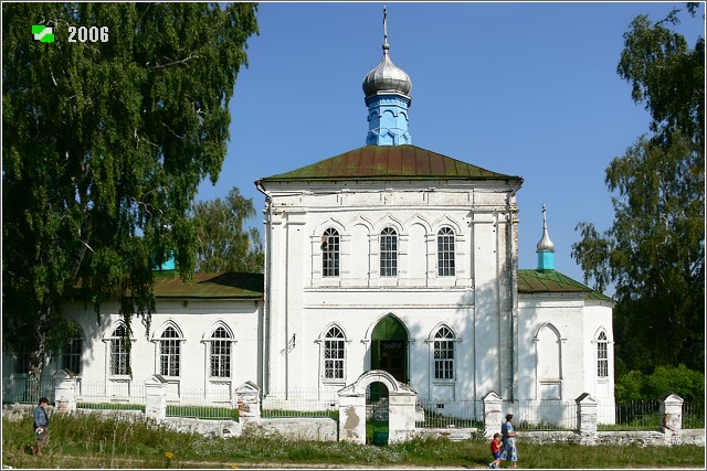 Церковь Николая Чудотворца, Степаньково (Меленковский район, Владимирская область). фасады, Южный фасад
