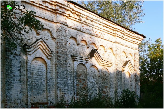 Коровино. Церковь Рождества Христова. фасады, Восточный фасад