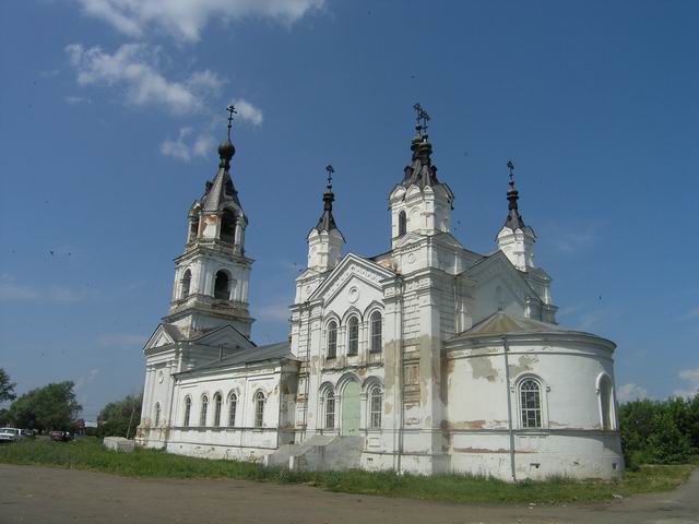 Большое Туманово. Церковь Покрова Пресвятой Богородицы. фасады