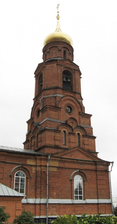 Церковь Николая Чудотворца в Посопе, Саранск (Саранск, город, Республика Мордовия). архитектурные детали, Колокольня храма