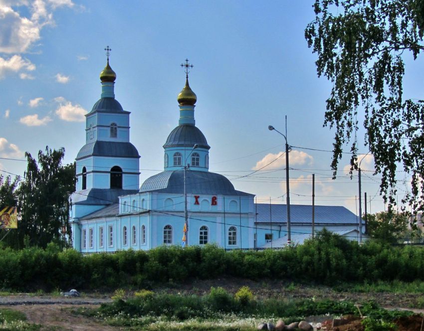 Саранск. Церковь Рождества Иоанна Предтечи. фасады, вид с востока