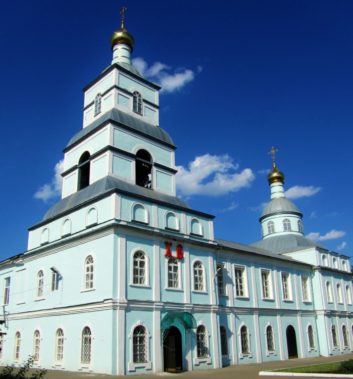 Саранск. Церковь Рождества Иоанна Предтечи. фасады, вид с юго-запада