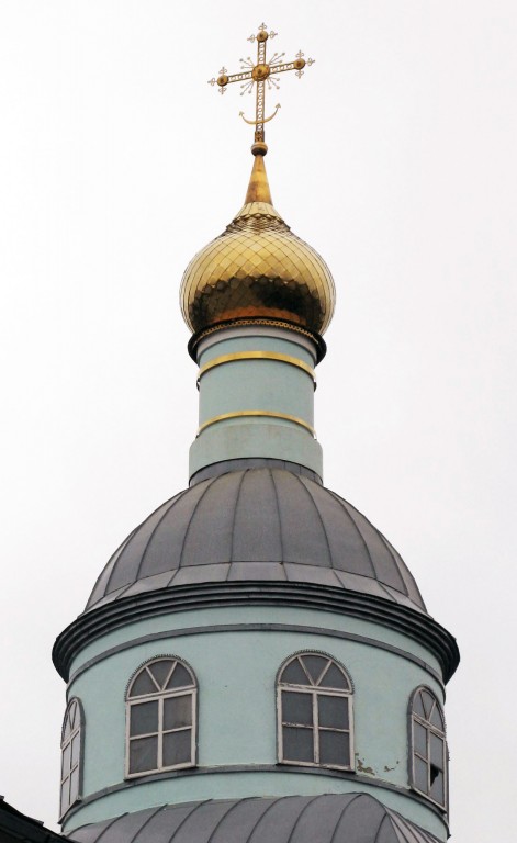 Церковь Рождества Иоанна Предтечи, Саранск (Саранск, город, Республика Мордовия). архитектурные детали, Завершение главного объема храма