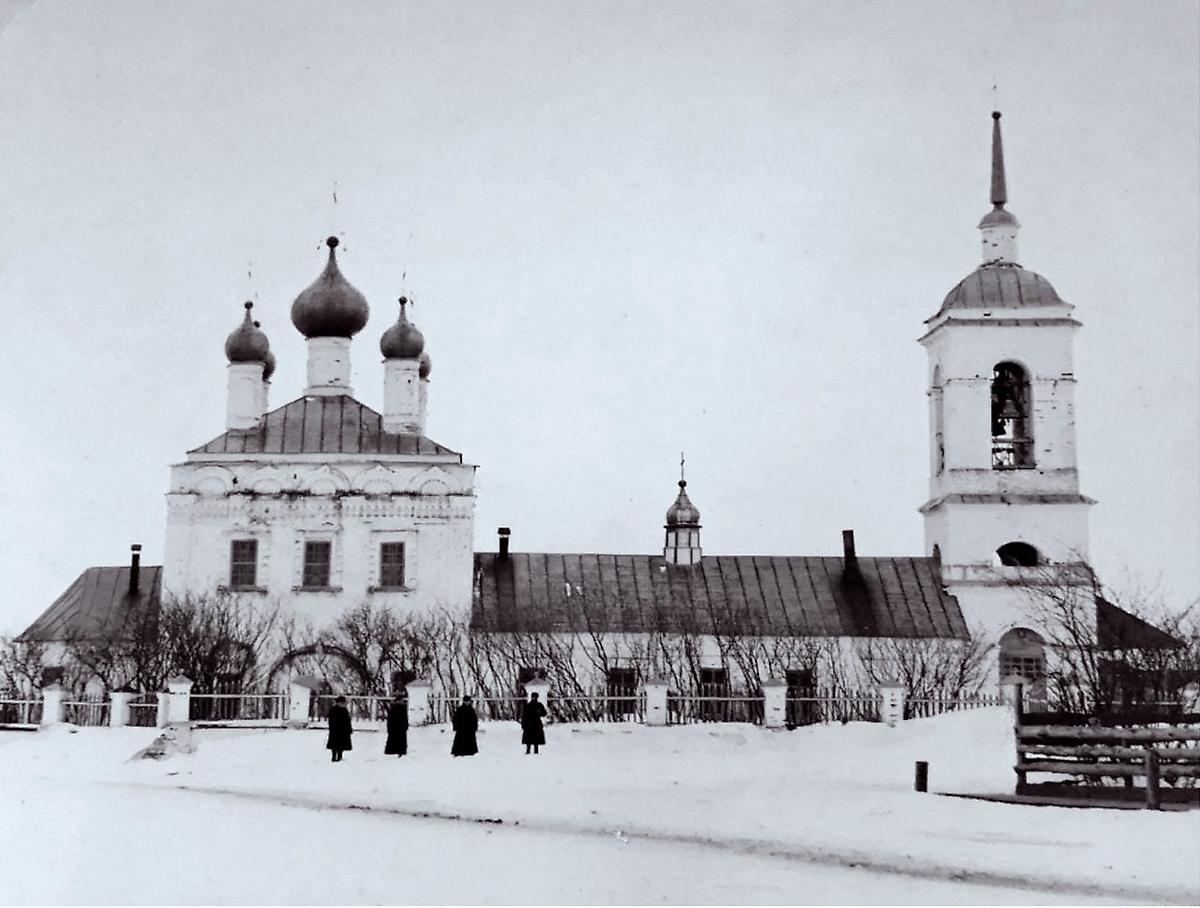 Богословская церковь. Начало XX в., архивная фотография. Собор Иоанна Богослова, Саранск (Саранск, город, Республика Мордовия)
